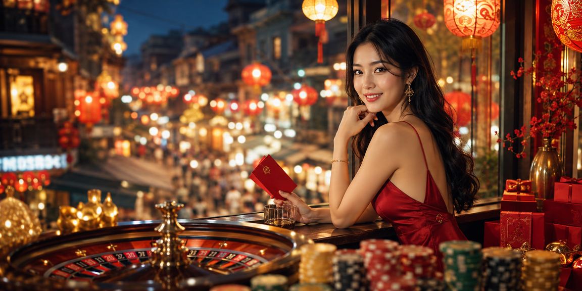 Bàn roulette sang trọng tại sòng bài Hà Nội kết hợp phong cách cà phê Việt Nam