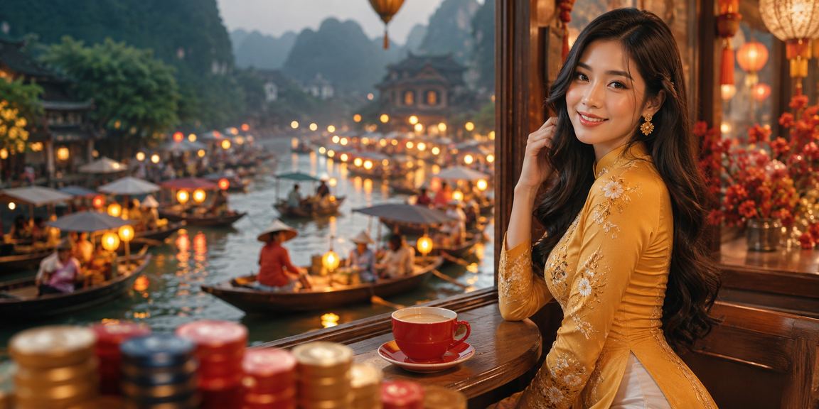 Người dùng tra cứu FAQ casino tại Ninh Bình bên ly cà phê
